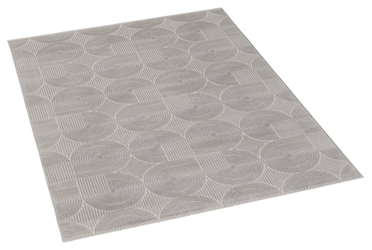 Webteppich Como grau B/L: ca. 120x170 cm | grau | 120,00/170,00 cm