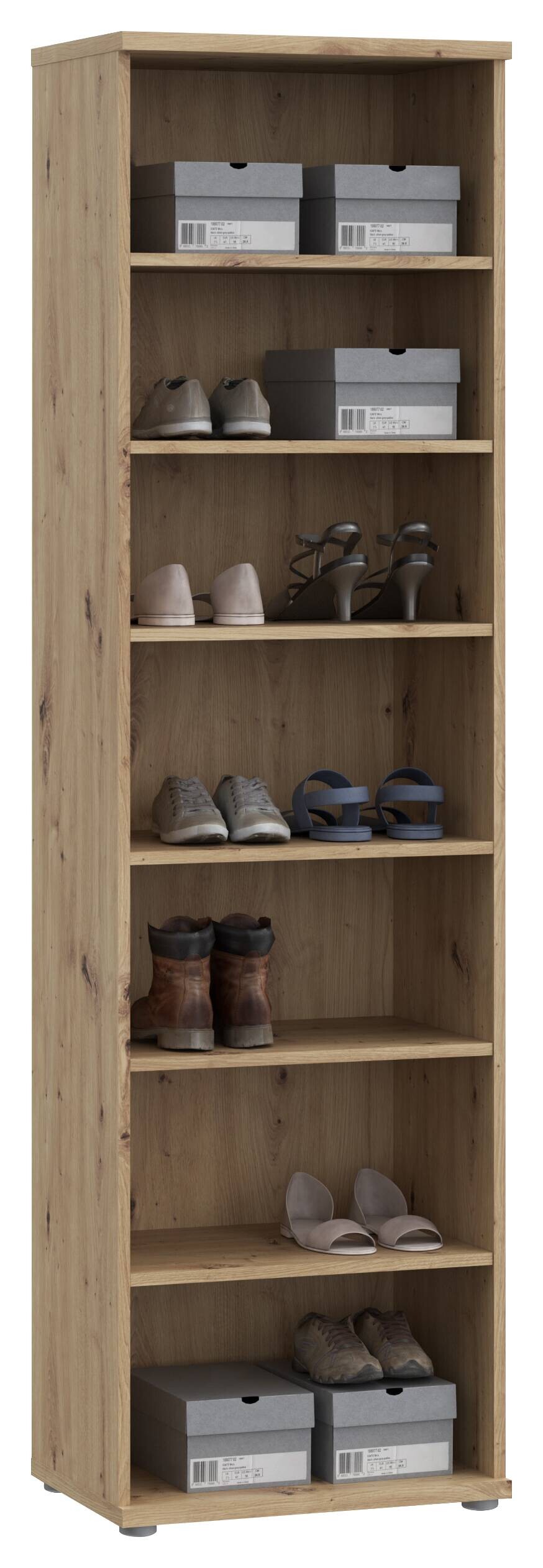 Mehrzweckschrank Eiche Artisan Nachbildung B/H/T: ca. 50x179x35 cm | Eiche | 50,00/179,00/35,00 cm