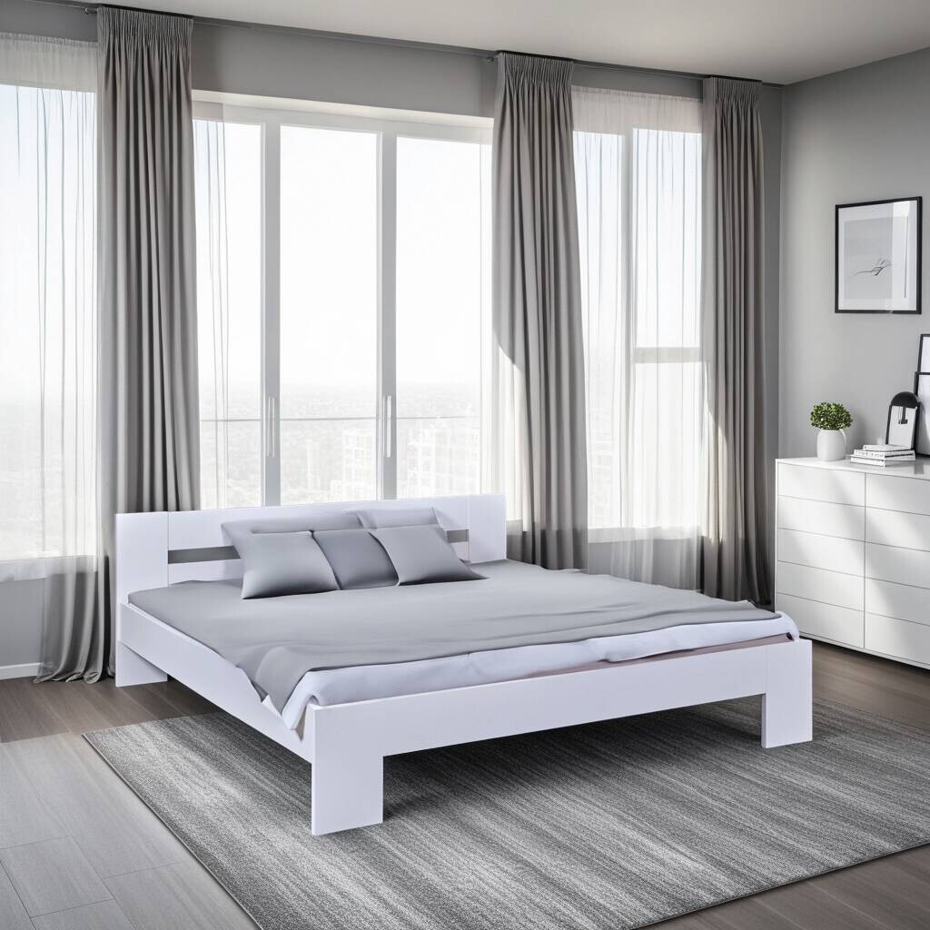 Bett Annik 180x200 weiß