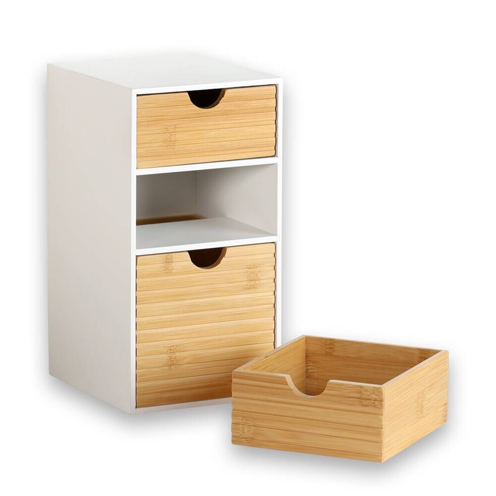 Organizer natur Holz B/H/L: ca. 16x27x14 cm
