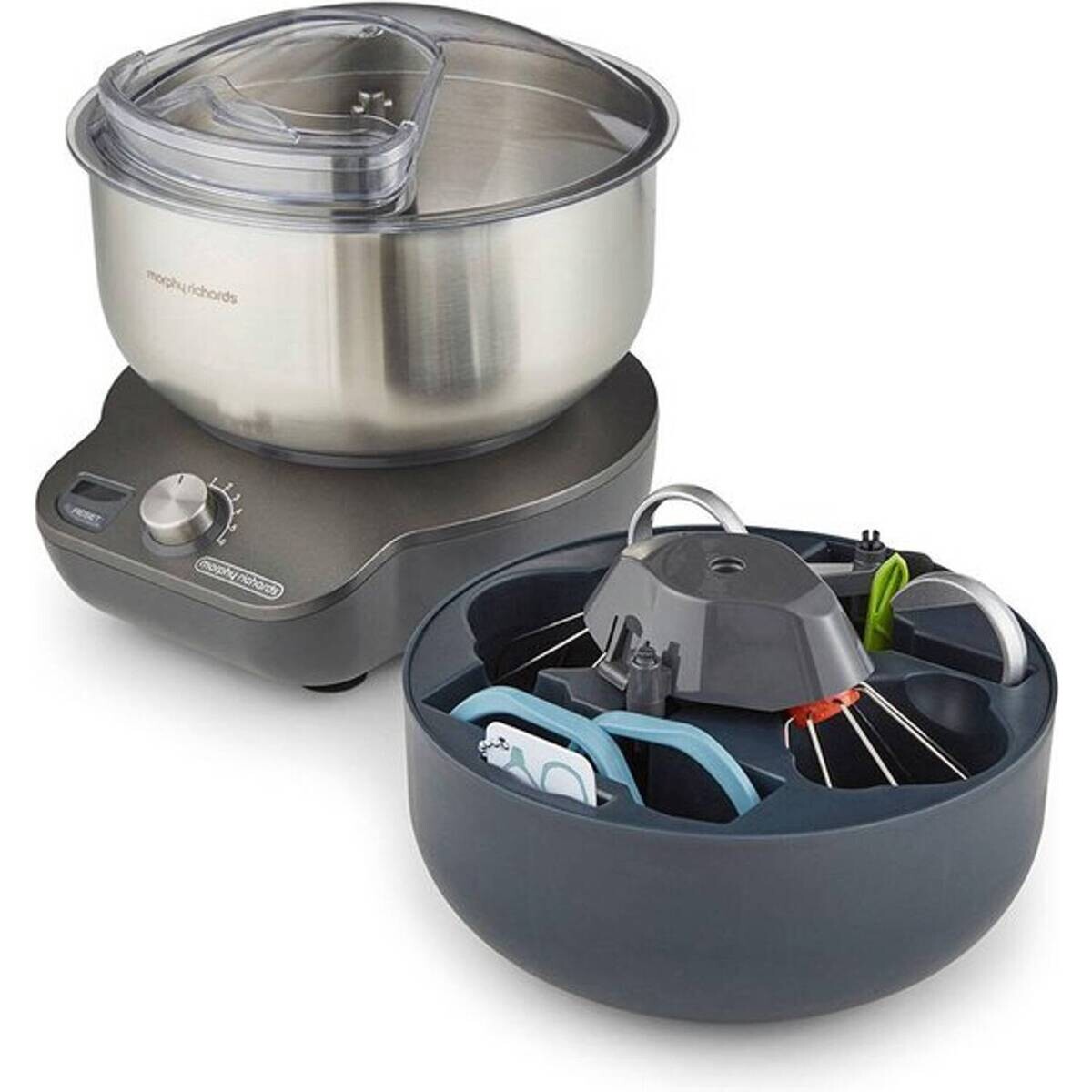 Morphy Richards Standmixer grau Edelstahl B/H/L: ca. 33x34x33 cm