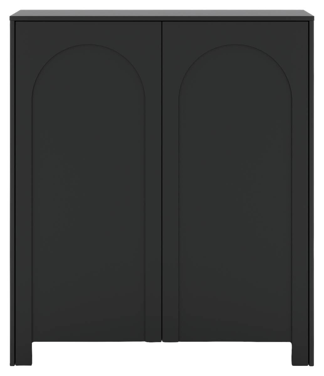Kommode ARCO schwarz B/H/T: ca. 100x117x35 cm