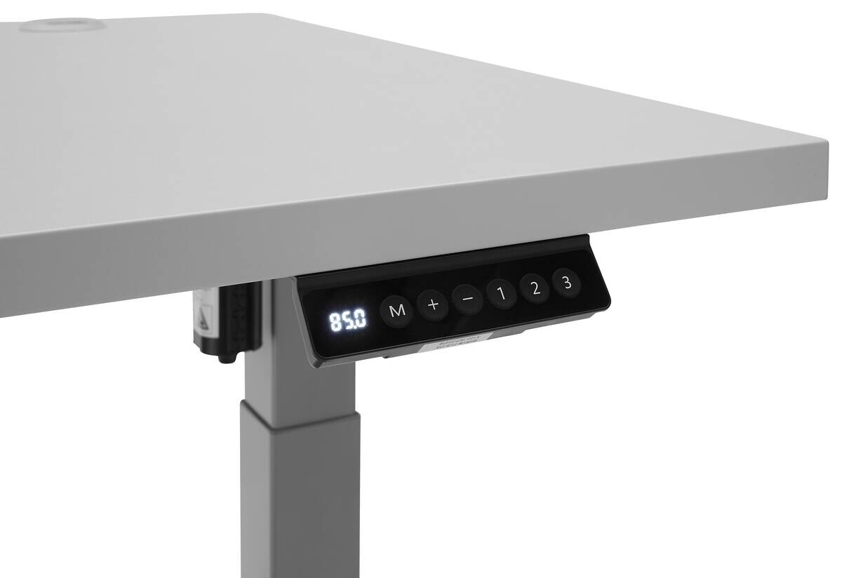 höhenverstellbarer Schreibtisch Pronto 2 weiß B/H/T: ca. 160x75x77 cm