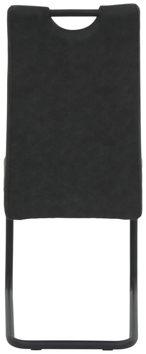 Schwingstuhl Dunja anthrazit Vintage Microfaser B/H/T: ca. 43x98x58 cm