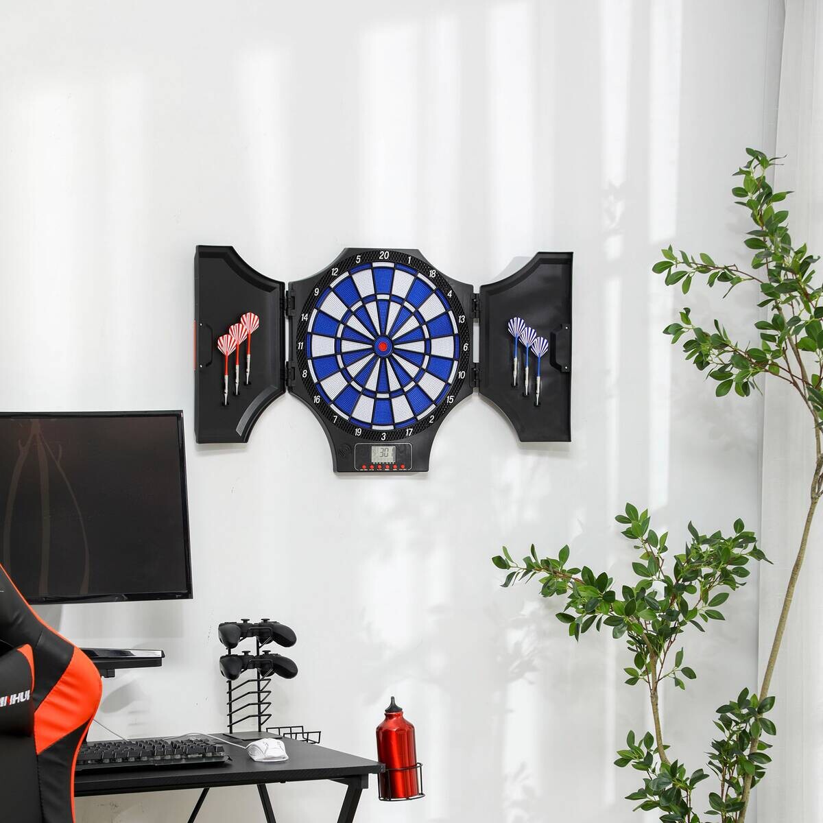 SPORTNOW Elektronische Dartscheibe B/H/L: ca. 45x83x4 cm