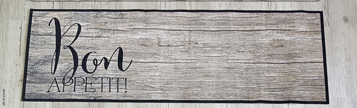 Küchenläufer Cook&Wash hellbraun B/L: ca. 50x150 cm