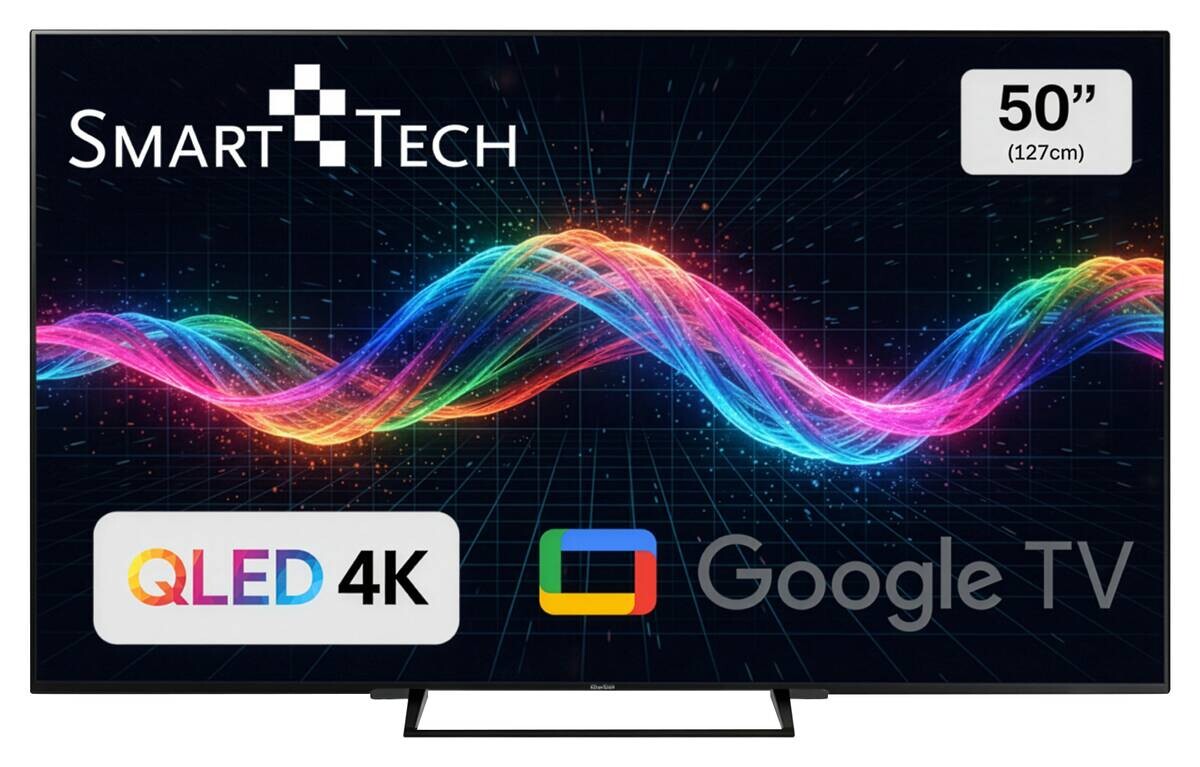 Smart-Tech QLED-Fernseher 50QG06K B/H: ca. 111x69 cm