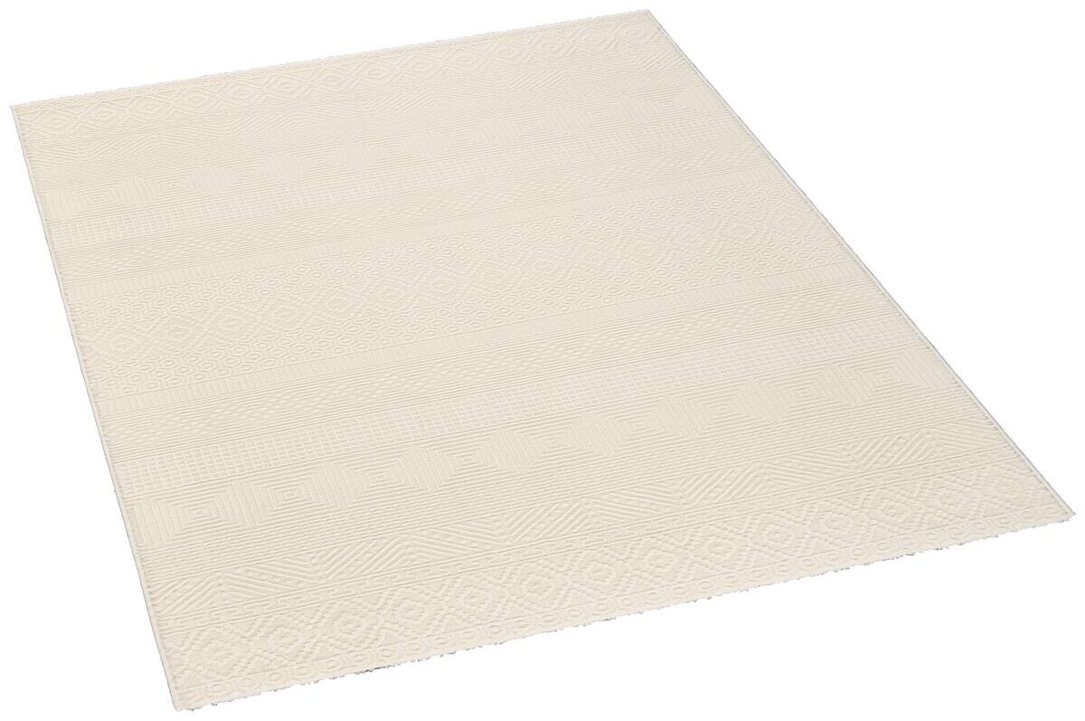 Webteppich Leonie creme B/L: ca. 80x150 cm