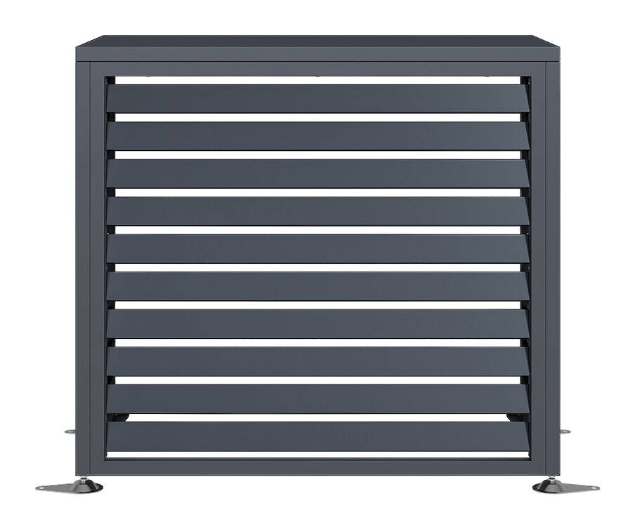 Westmann Verkleidung Wärmepumpe Boxa anthrazit B/H/L: ca. 100x97x56 cm