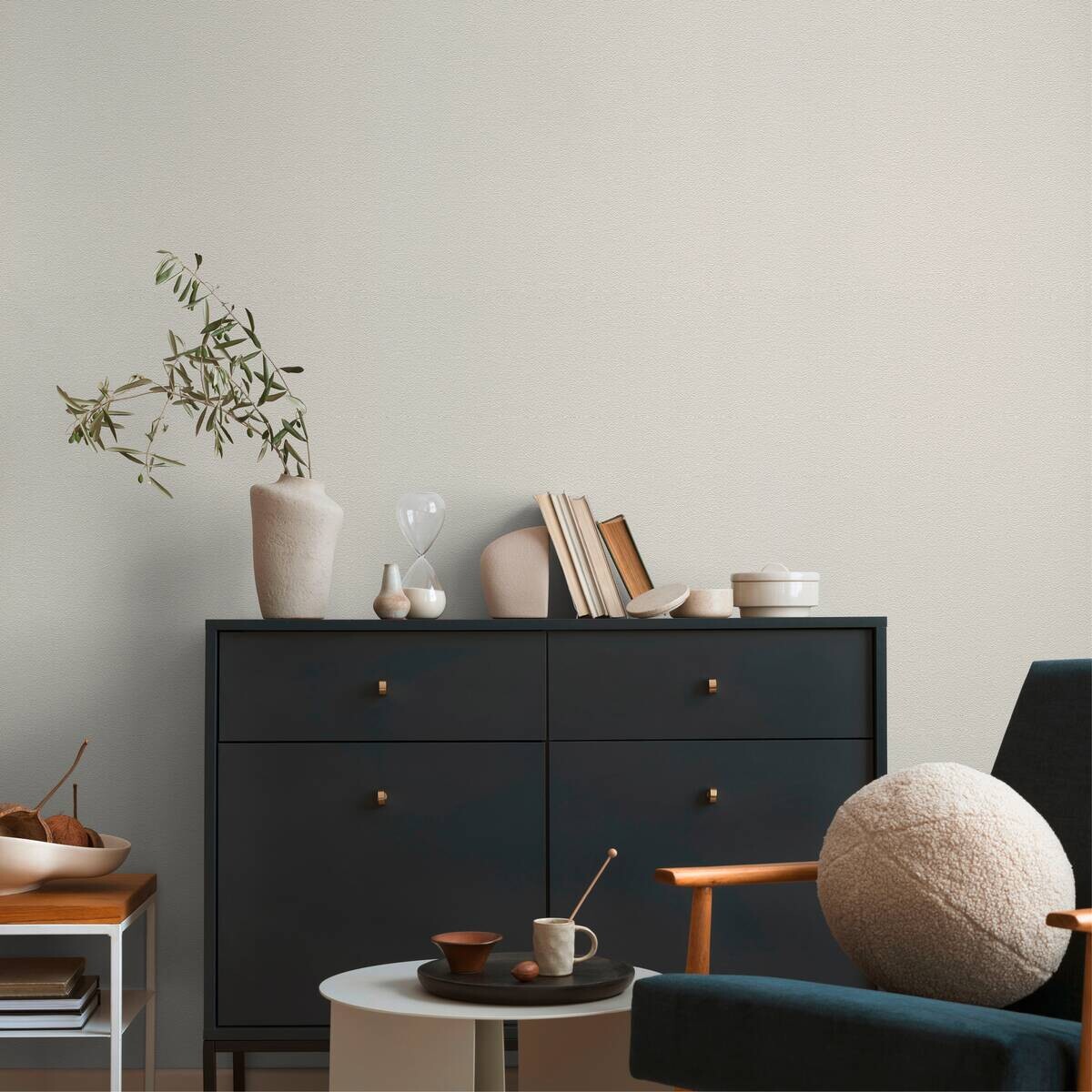 A.S.Creation Vliestapete weiß B/H/D: ca. 53x1005x9,6 cm