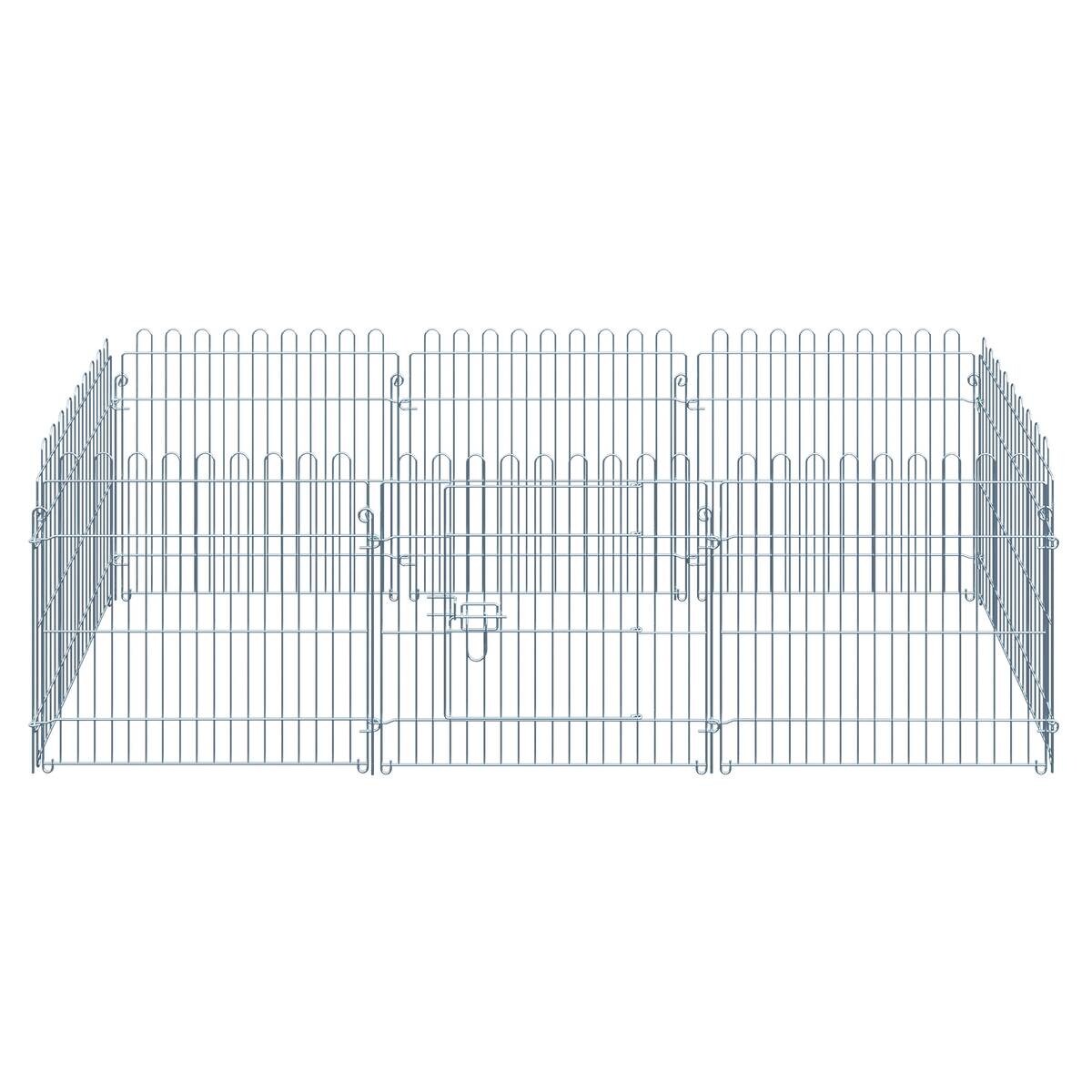PawHut Tier-Zubehör silber Polypropylen H/L: ca. 63x60 cm