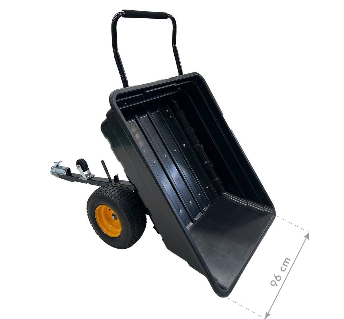 Westmann Schubkarre Prakta schwarz B/H/L: ca. 95,5x75x167 cm