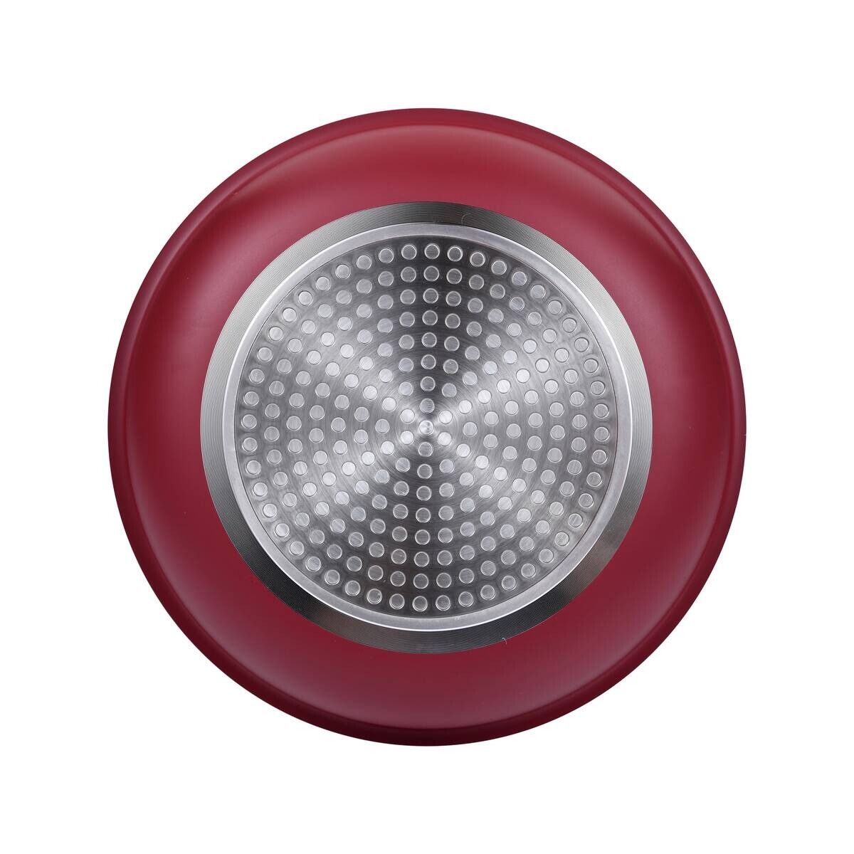 BERGNER Pfannenset Click & cook rot Aluminium 3 tlg.