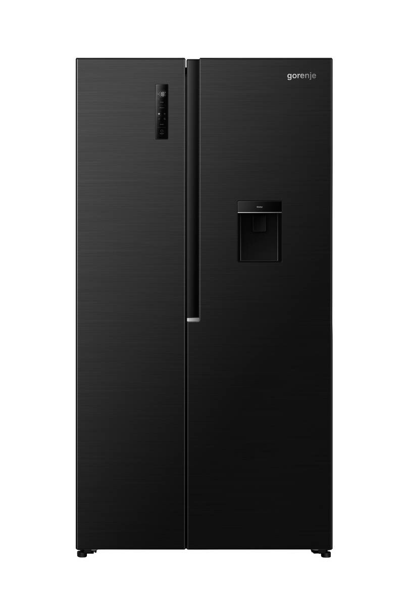 Gorenje Side-by-Side NRS917E41BXWD EEK: E Spektrum: A bis G Kühlen: 344 Gefrieren: 197 39dB schwarz B/H/T: ca. 91,1x178,6x61,5 cm