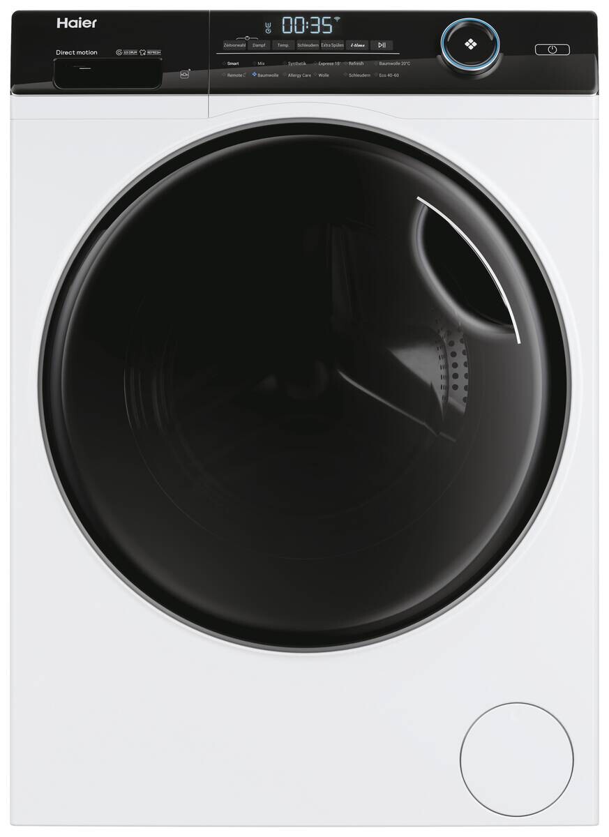 Haier Waschmaschine HW100-B14959U1 EEK: A Spektrum: A bis G 10kg 1400U/min weiß B/H/T: ca. 59,5x85x58 cm