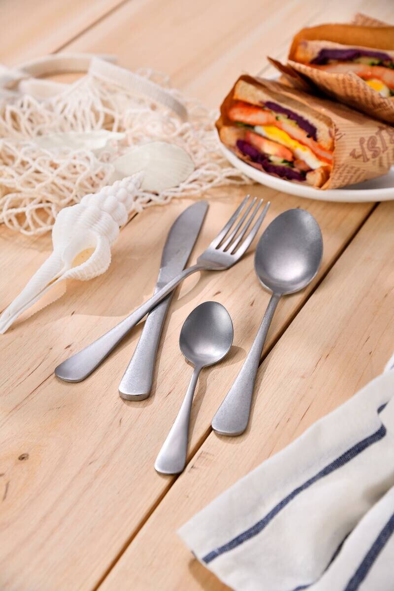 SAN IGNACIO Besteckset HAPPIE COLORS bunt Edelstahl 24 tlg.