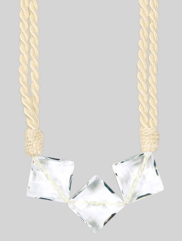 Raffhalter Rautenperlen