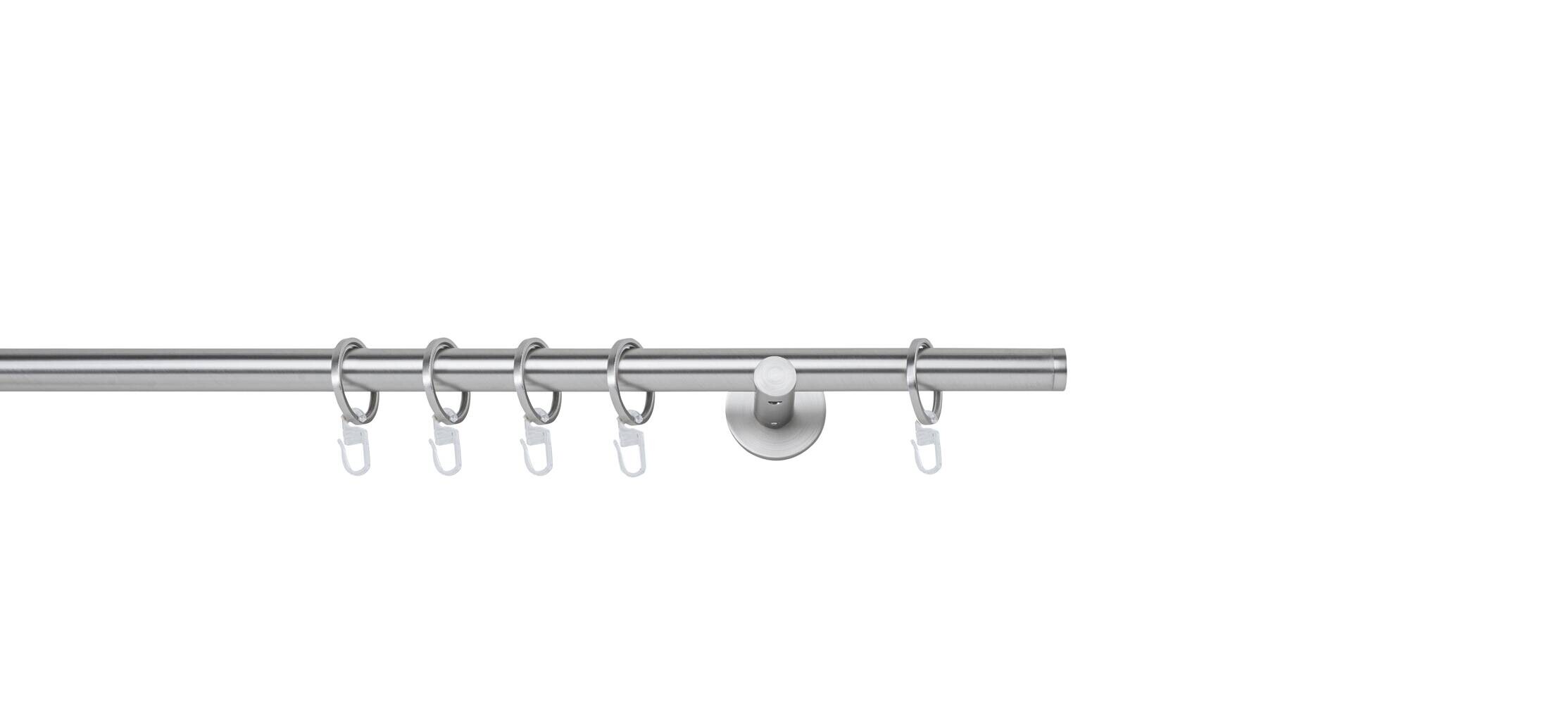 mydeco Stilgarnituren Stilgarnitur_Match Edelstahloptik Metall L/D: ca. 230x2 cm