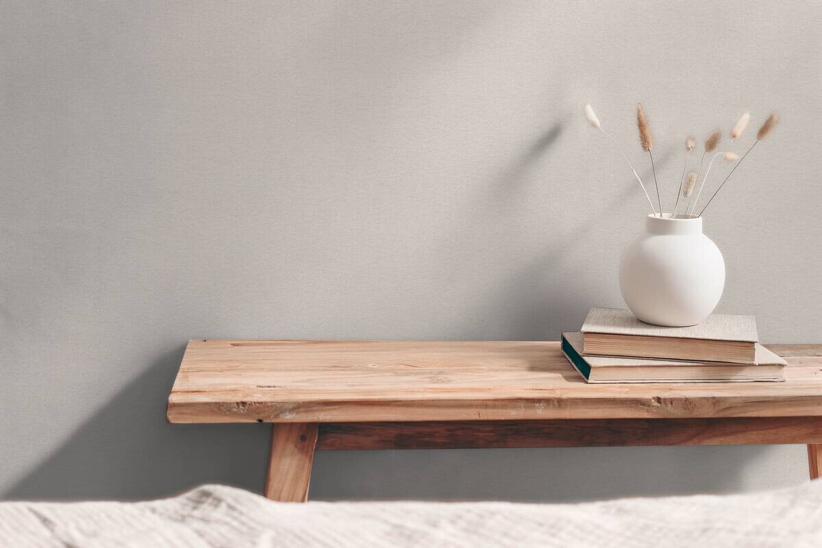 A.S.Creation Vliestapete grau beige weiß B/H/D: ca. 53x1005x9,3 cm