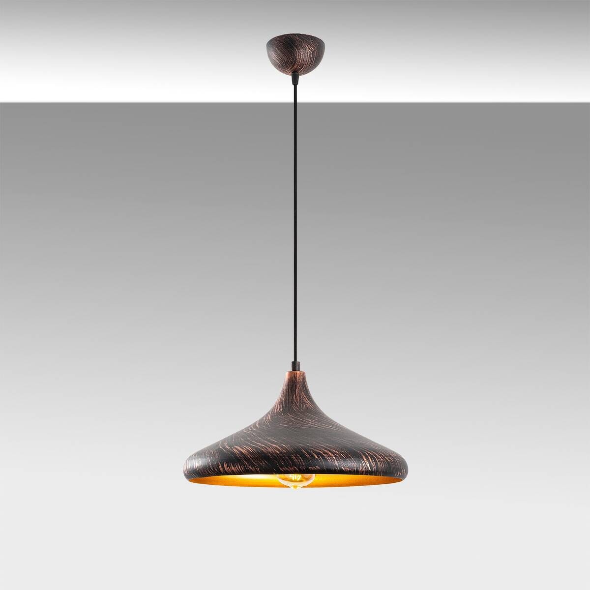 Opviq Pendelleuchte Barek multicolor Metall B/H/T/L/D: ca. 34x119x34x34x34 cm E27 1 Brennstellen