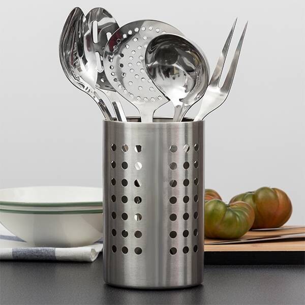 Küchenhelferset silber Edelstahl