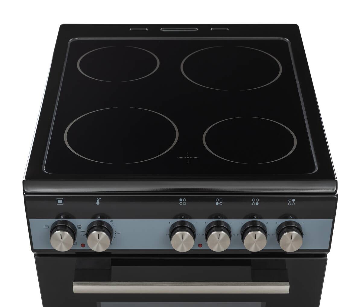 TELEFUNKEN Stand-Elektroherd TF-FS-5060-K4B schwarz B/H/T: ca. 50x85x60 cm