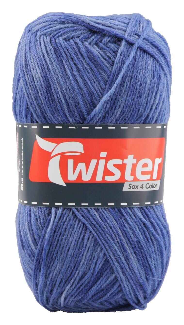Twister Handstrickgarn Sox jeans L: ca. 42000 cm
