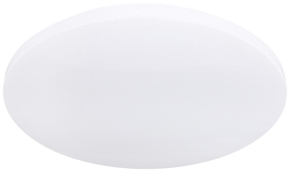 GLOBO Smarte Deckenleuchte Sayama weiß Opal Metall Acryl H/D: ca. 8x40 cm