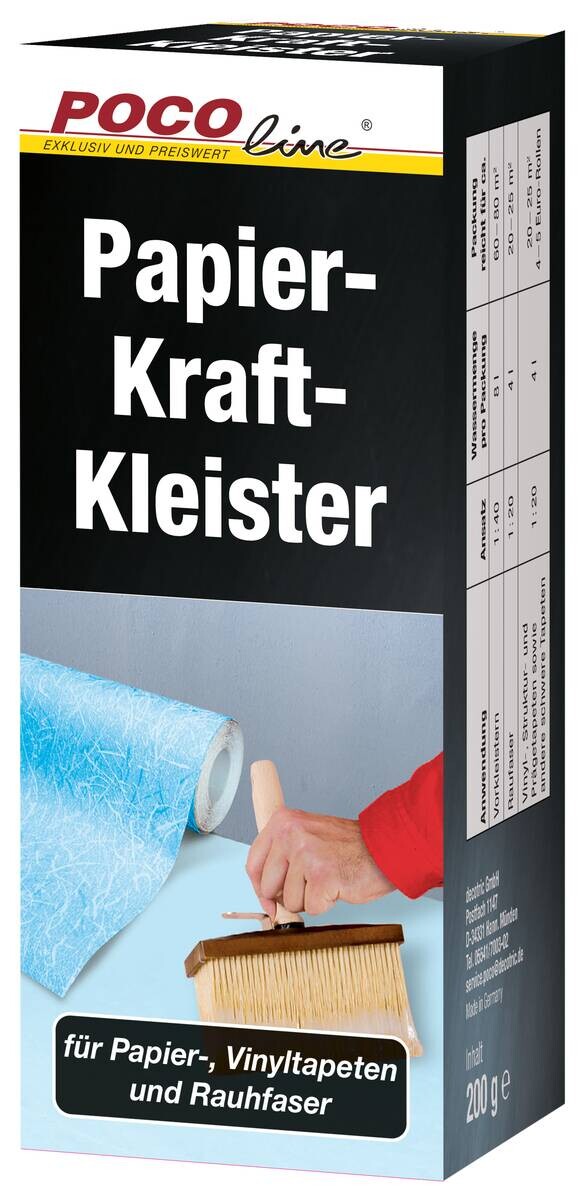 POCOline Papier-Kraftkleister ca. 0,2 kg