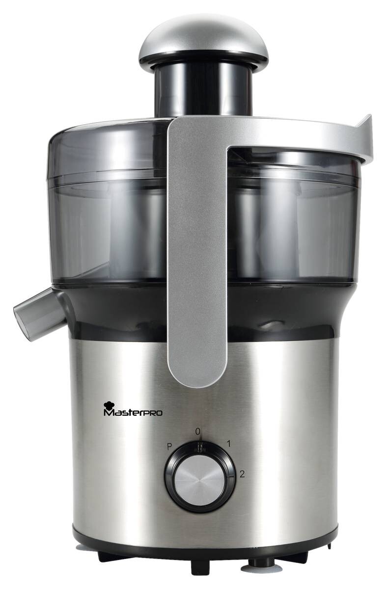 MASTERPRO Entsafter silber Edelstahl Kunststoff B/H/T: ca. 22x34,2x22,4 cm ca. 0,3 l