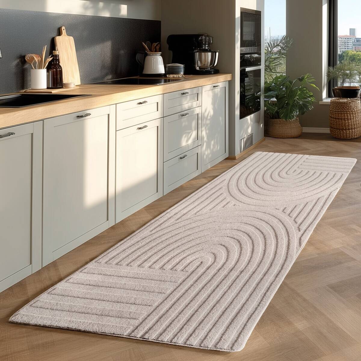 Ayyildiz Teppich POMPEI creme B/L: ca. 80x250 cm
