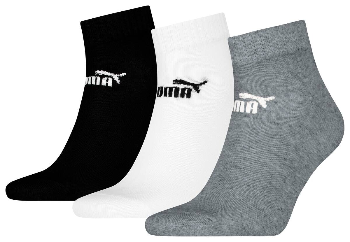 Puma Damen & Herren-Socken Puma schwarz 1 Packstücke Größe 39-42