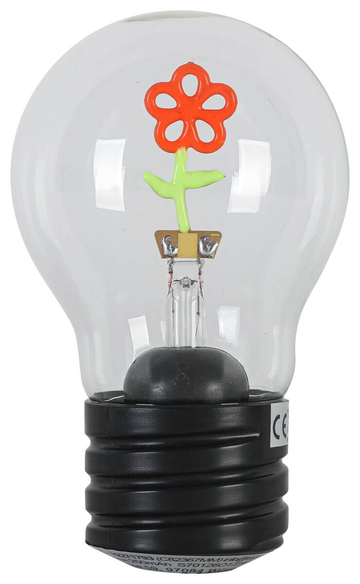 Nolo Akku-LED-Dekoleuchte Blume H/D: ca. 12x7 cm
