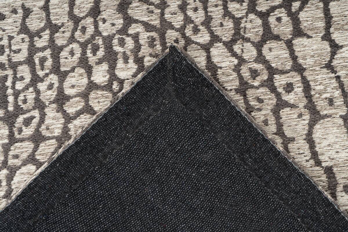 Kayoom Flachflorteppich Davis 325 grau B/H/L: ca. 120x1,2x170 cm