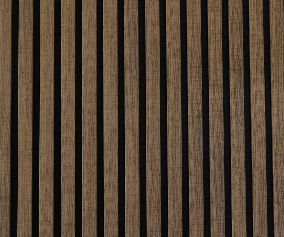 Wand- und Akustikpaneel Eiche Toscana L/B/H: ca. 240x56,1x1,9 cm pro Stück
