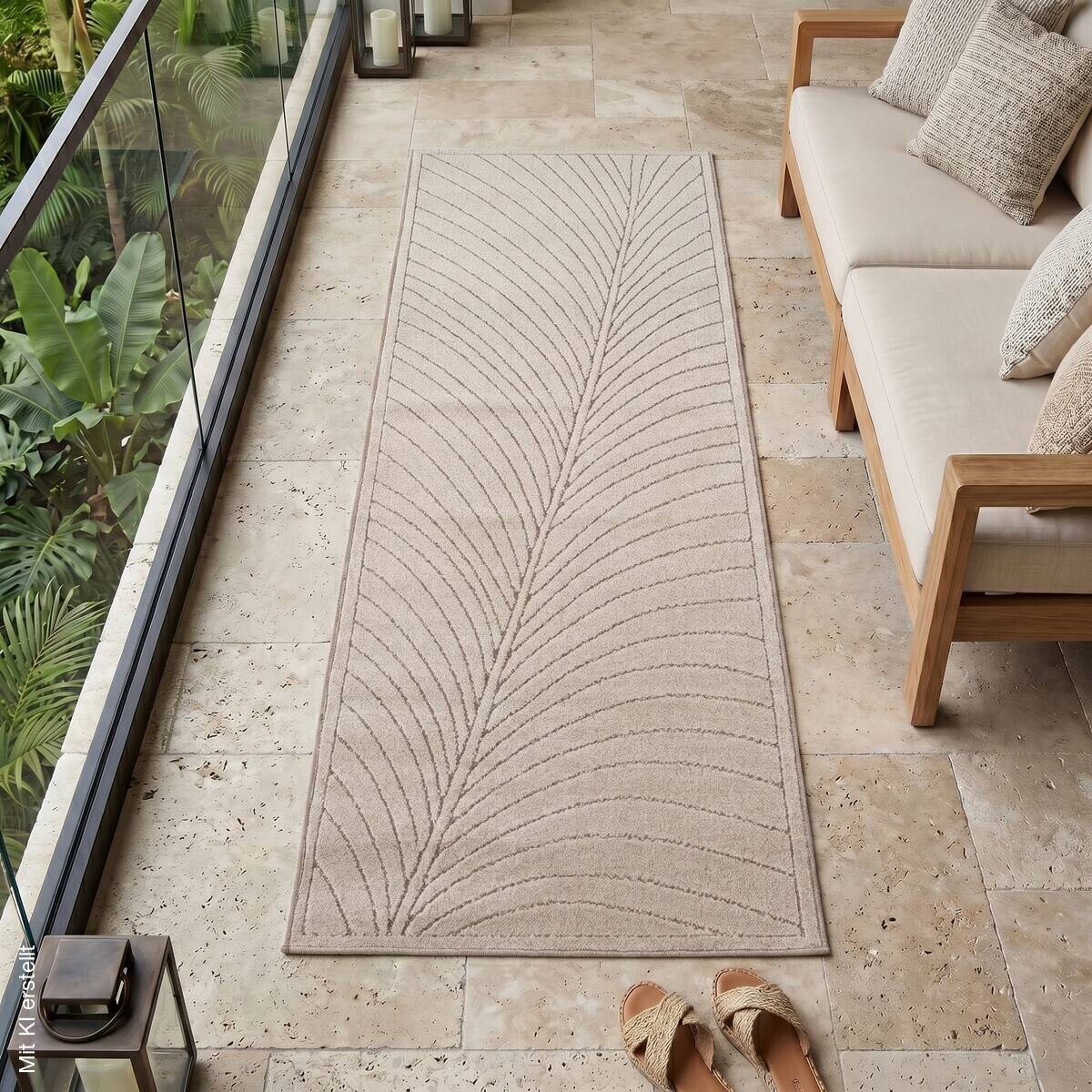 Ayyildiz Flachwebteppich NOVA beige B/L: ca. 80x250 cm