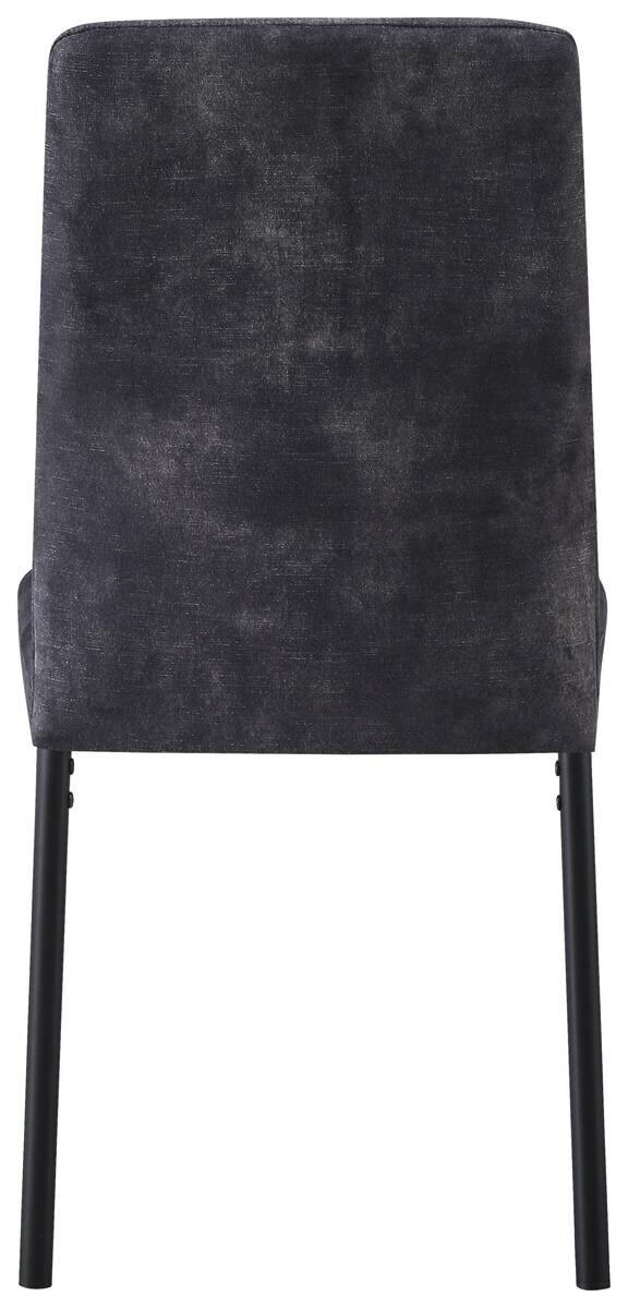 Stuhl Daniel anthrazit Microfaser B/H/T: ca. 45x94x60 cm