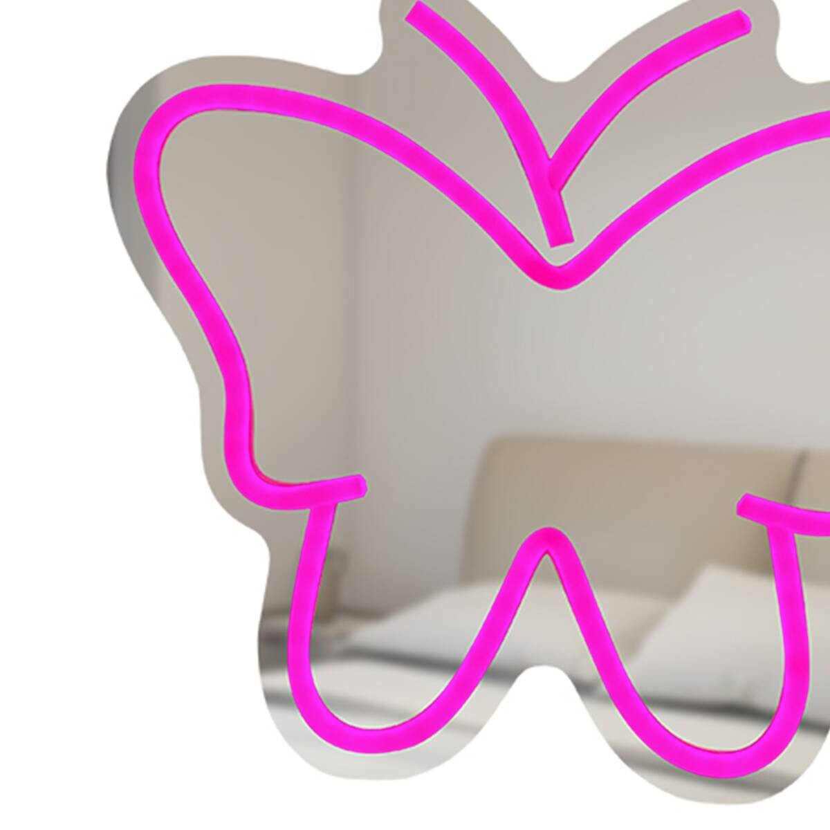 POCOline LED-Neonleuchte Butterfly B/H/L: ca. 25x1,6x28,5 cm