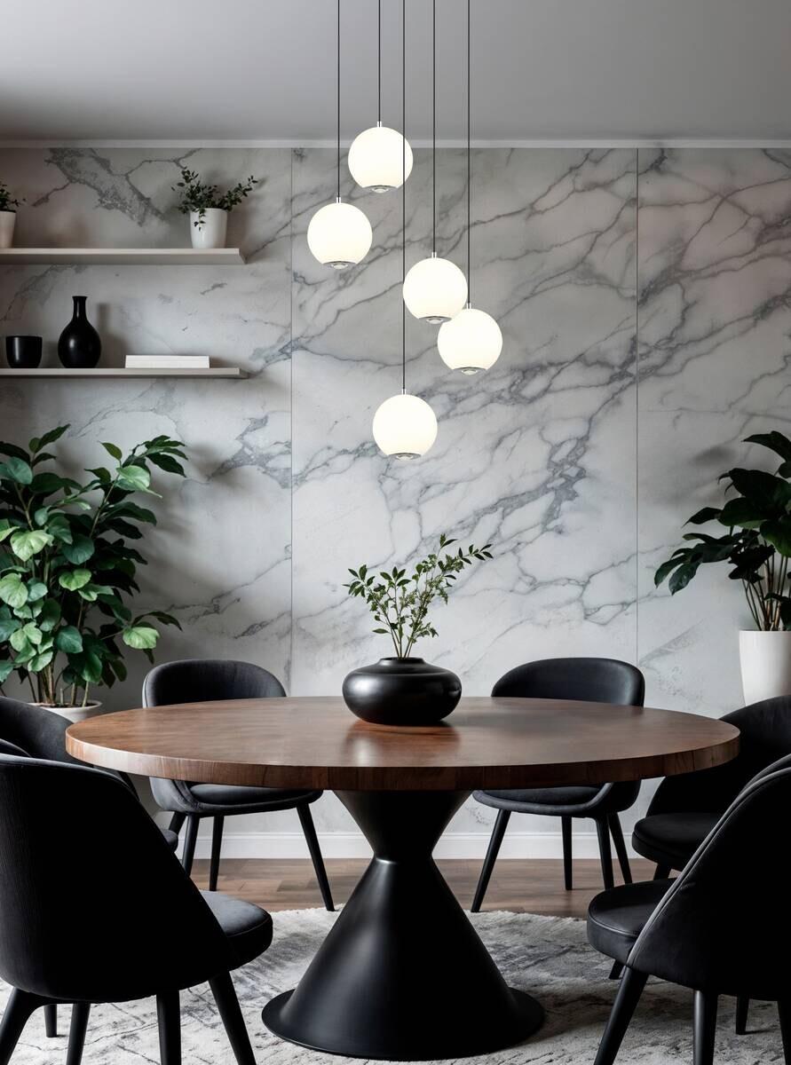 GLOBO Pendelleuchte Opal grau Metall Glas H/D: ca. 150x39 cm 1.0 Brennstellen