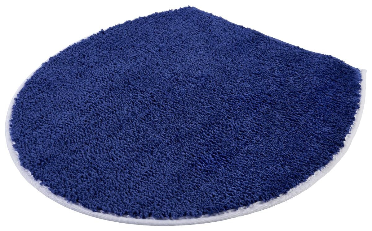 Tuffi WC-Deckelbezug dunkelblau 100% Polyester B/L: ca. 47x50 cm
