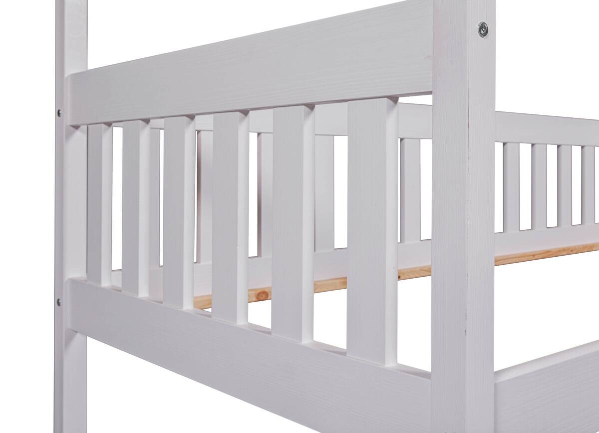 Kinderbett FUNKY HAUSBETT weiß