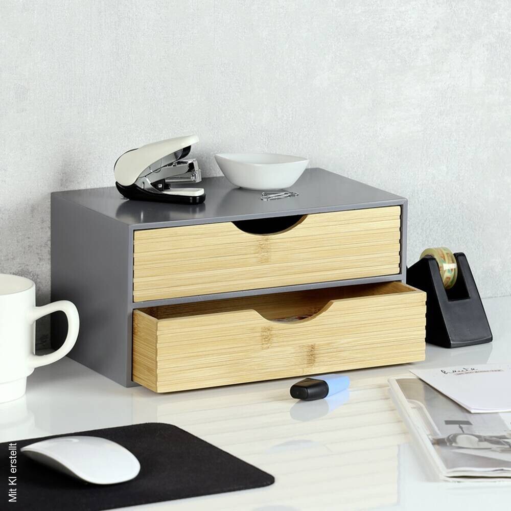 Kesper Organizer natur Holz B/H/L: ca. 16x14x27 cm