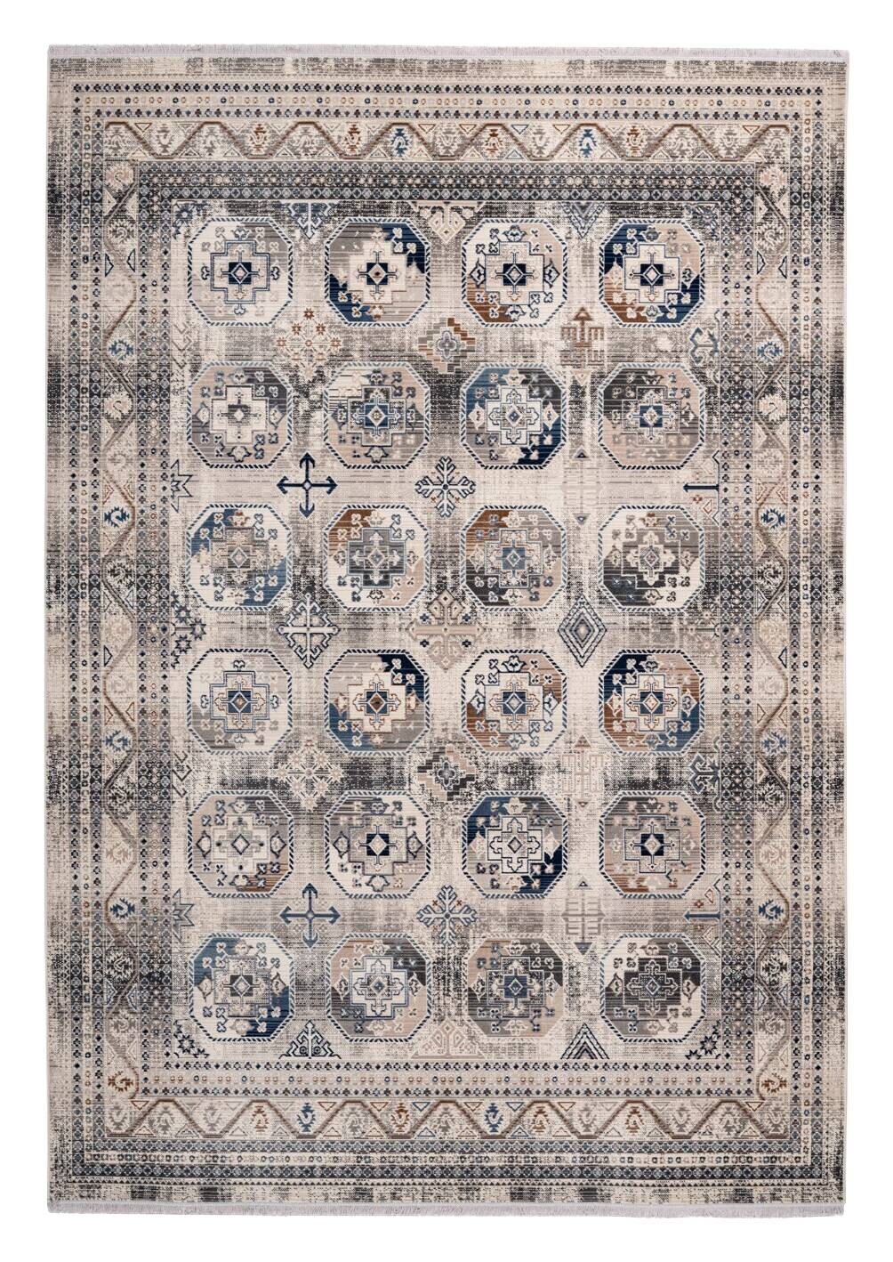 me gusta Kurzflorteppich Anouk 425 mehrfarbig B/H/L: ca. 120x0,35x170 cm