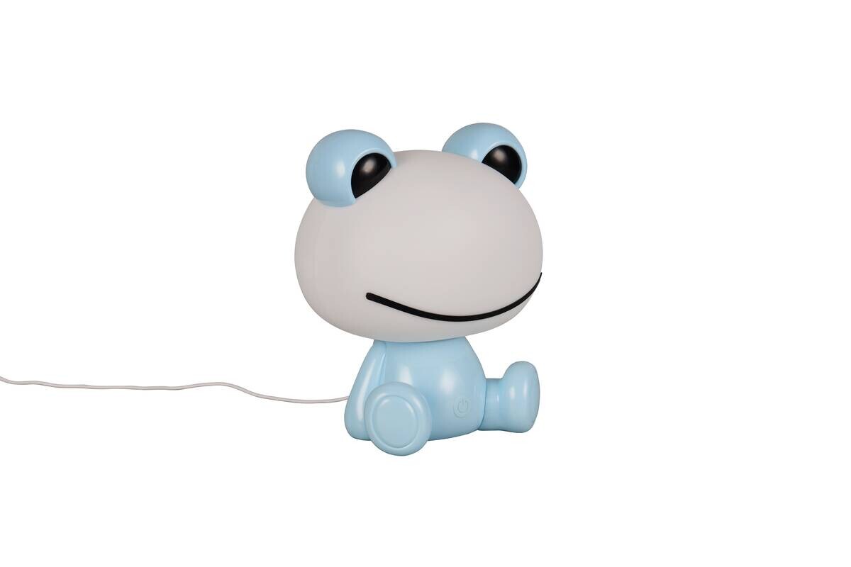 Reality LED Tischleuchte HOPPER blau Kunststoff B/H/T: ca. 19,5x24,5x16,5 cm 1 Brennstellen