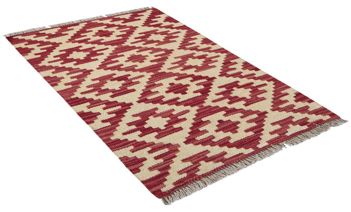 PersaTepp Teppich Kelim Gashgai rot B/H/L: ca. 62x1x88 cm