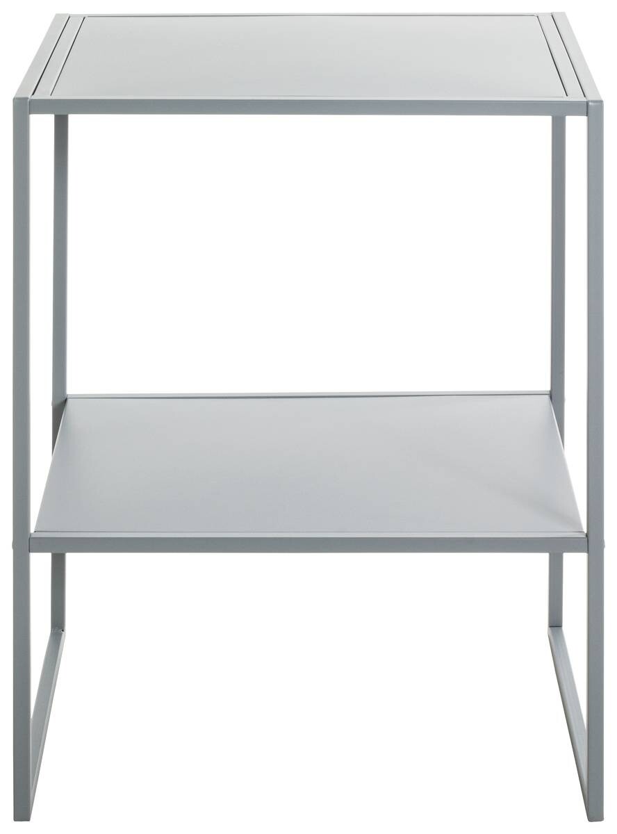 Beistelltisch grau B/H/T: ca. 45x60x35 cm