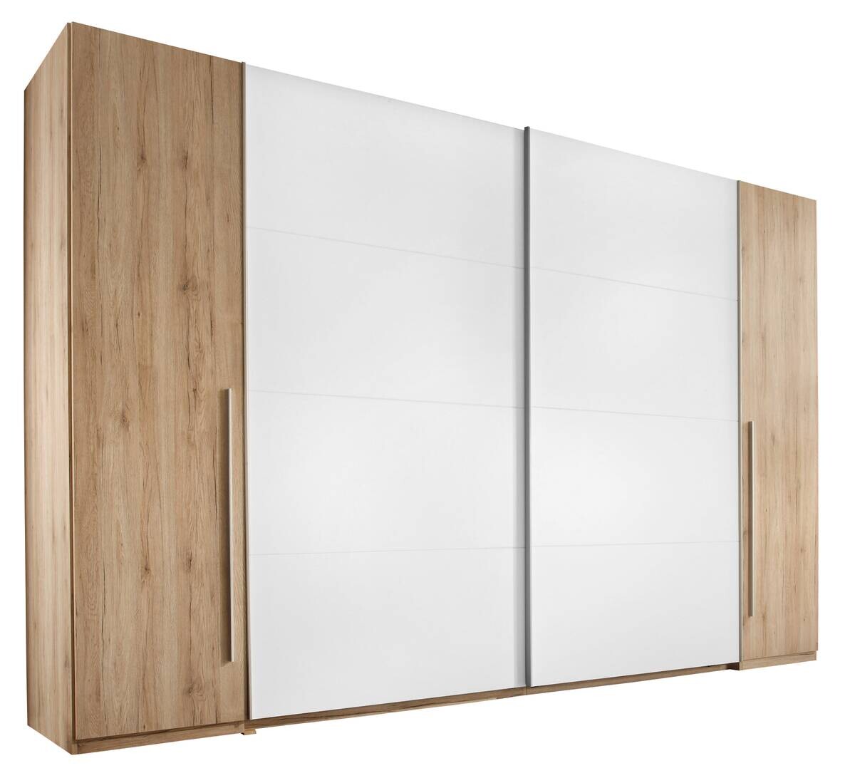 Schwebetürenschrank Match Eiche San-Remo Nachbildung weiß Eiche San-Remo Nachbildung weiß B/H/T: ca. 316x225x61 cm
