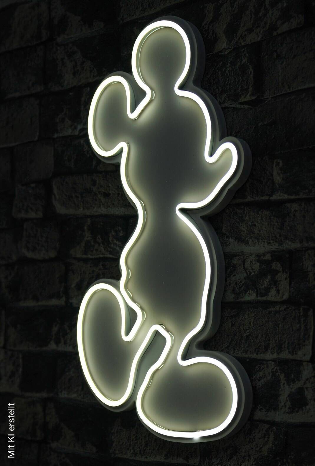 Opviq LED-Wandleuchte weiß PVC B/H/T/L: ca. 27x49x3x27 cm