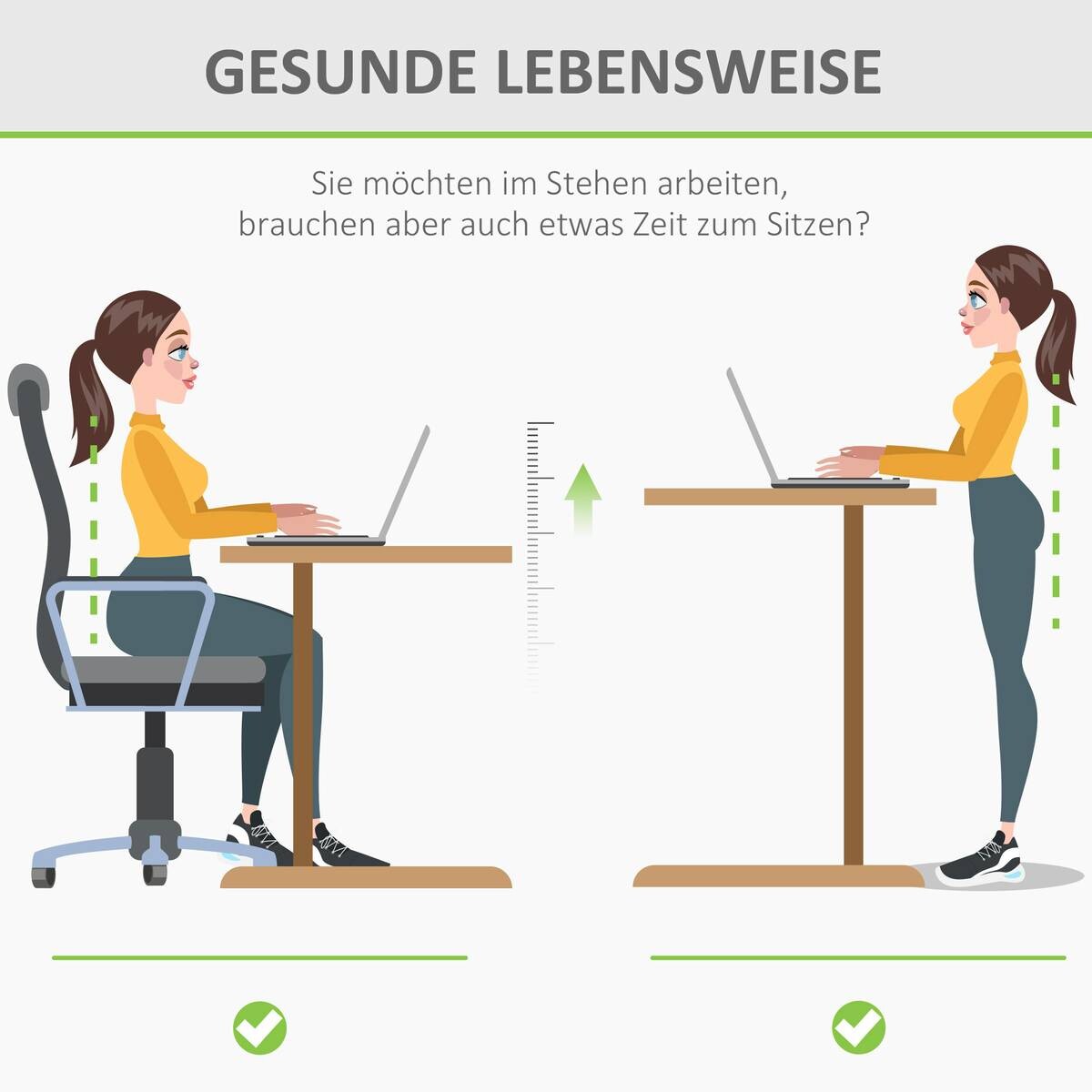 Schreibtisch 920-071V90WT natur Holz Nachbildung weiß B/H/T: ca. 140x116x70 cm