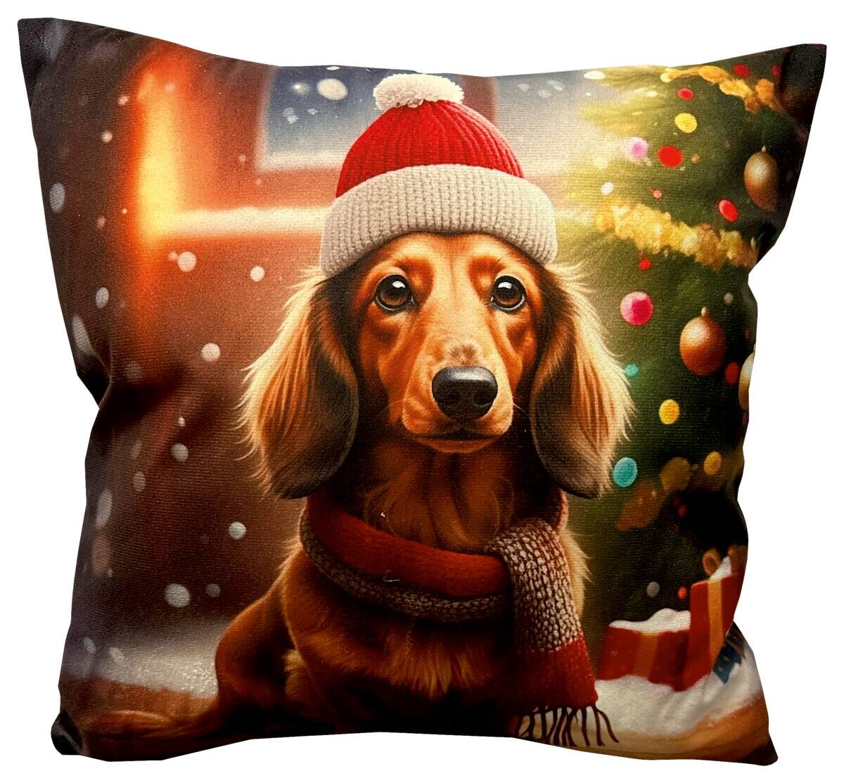 Dekokissen sortiert Polyester B/L: ca. 35x35 cm